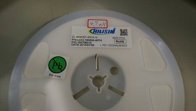 有時元件也可能是使用公制mm來表示其尺寸。Dimension 1608(mm) 對應到的是0603(inch)